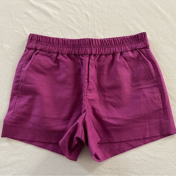 J Crew shorts. Size 0. Purple - Picture 1 of 3